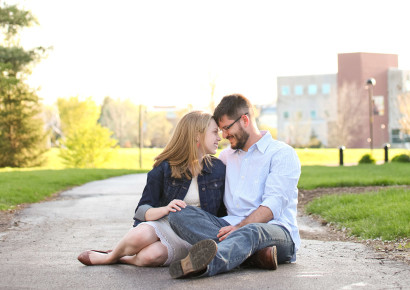 SIUE Engagement Photos – Lauren + Nolan