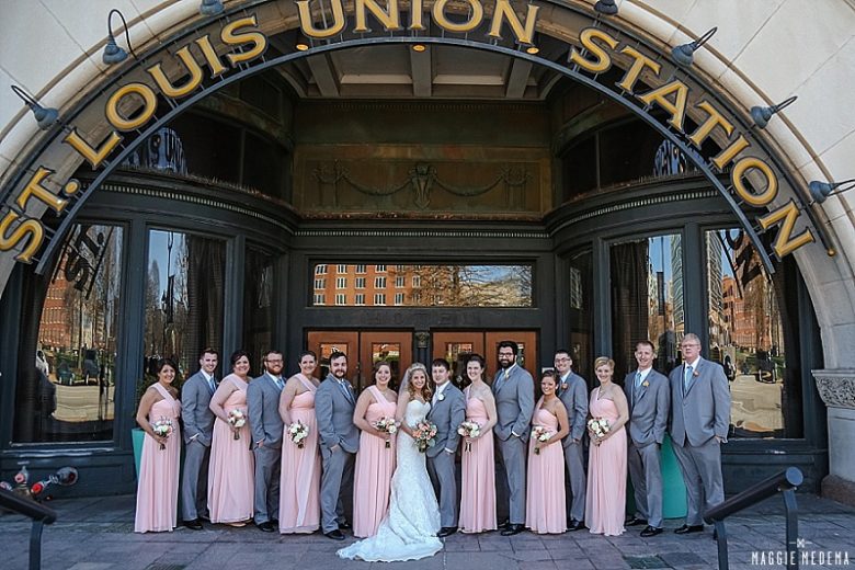 Downtown St. Louis Wedding Photos