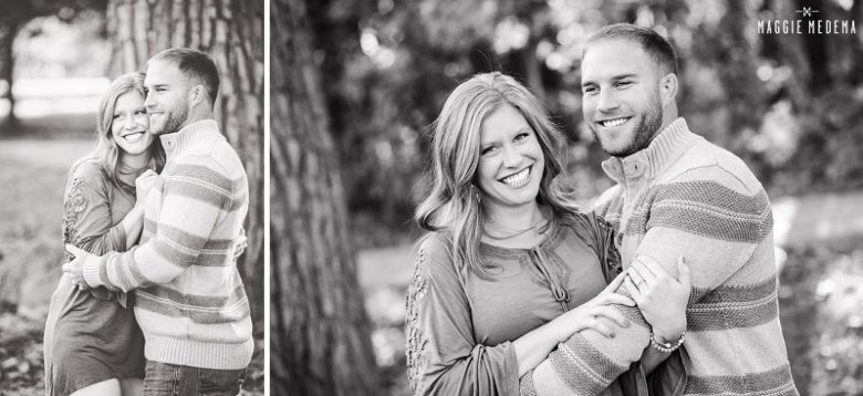 Fall Engagement Photos – St. Louis – Kate & Brian